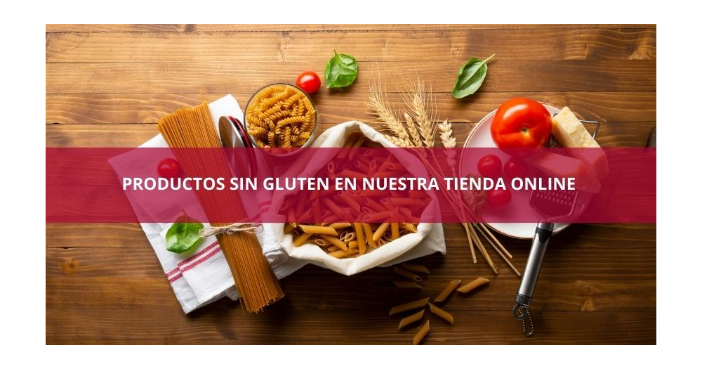 Productos sin gluten en nuestra tienda online 